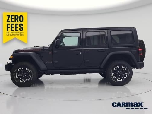 Black 2025 Jeep Wrangler Rubicon