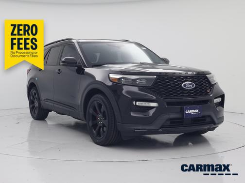 Black 2022 Ford Explorer ST