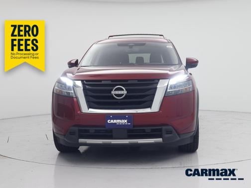 Burgundy 2023 Nissan Pathfinder SL