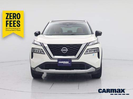 White 2023 Nissan Rogue Platinum