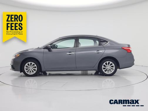 Gray 2018 Nissan Sentra SV