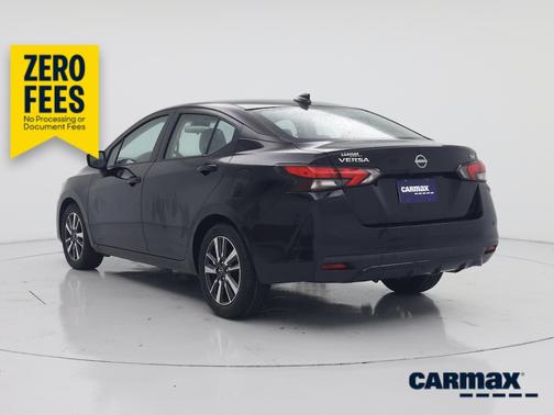 Black 2024 Nissan Versa SV
