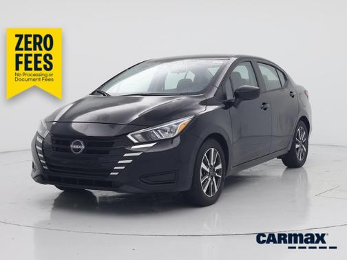 Black 2024 Nissan Versa SV