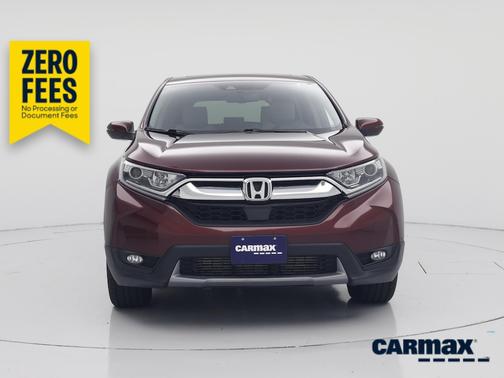 Burgundy 2017 Honda CR-V EX-L