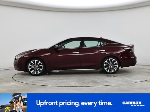 Red 2021 Nissan Maxima Platinum