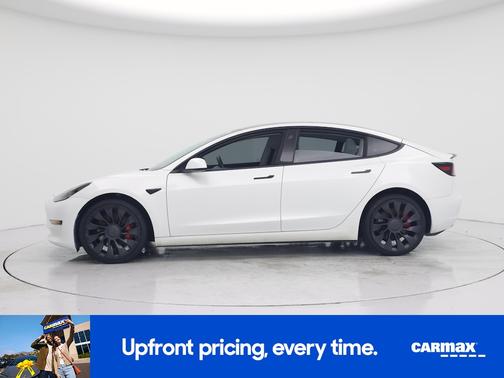 White 2023 Tesla Model 3 Performance