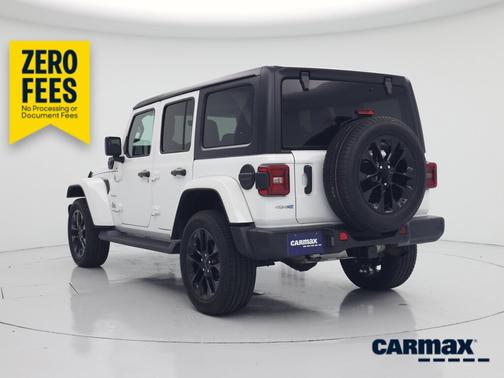 White 2021 Jeep Wrangler Unlimited 4xe Unlimited Sahara