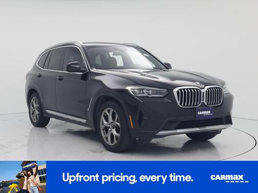 Black 2022 BMW X3 XDrive30i