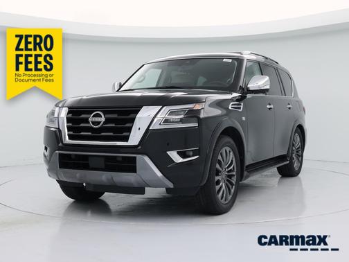 Black 2022 Nissan Armada Platinum
