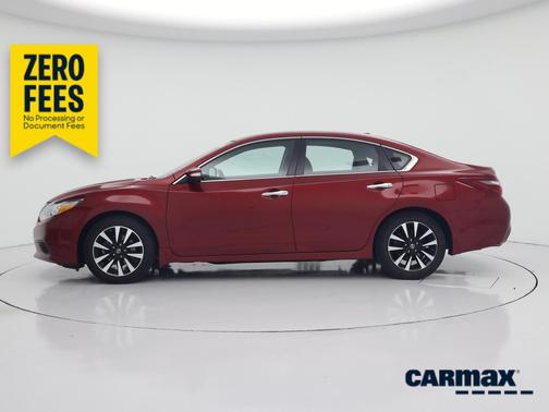 Burgundy 2018 Nissan Altima SV