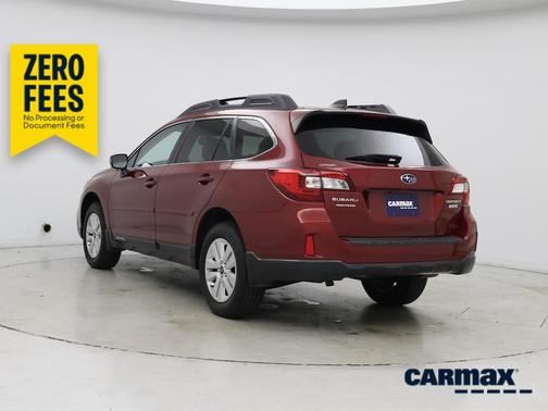 Red 2017 Subaru Outback 2.5I Premium