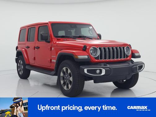 Red 2024 Jeep Wrangler Sahara