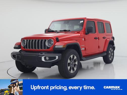 Red 2024 Jeep Wrangler Sahara