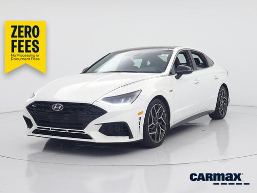 White 2022 Hyundai SONATA N Line