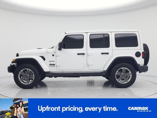 White 2022 Jeep Wrangler Unlimited Sahara