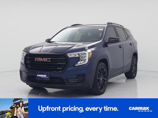 Blue 2023 GMC Terrain SLE