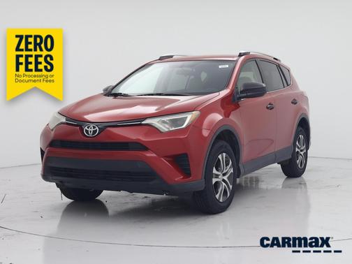 Red 2016 Toyota RAV4 LE