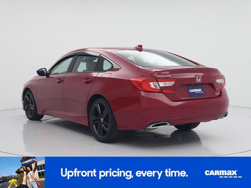Red 2018 Honda Accord Sport