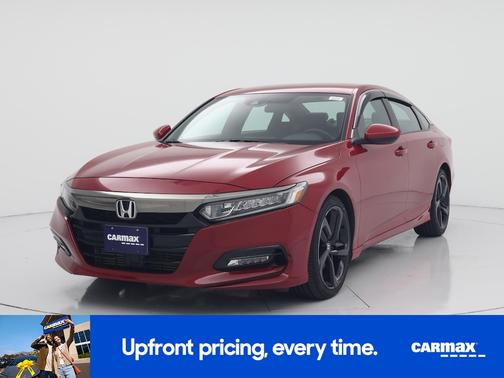 Red 2018 Honda Accord Sport