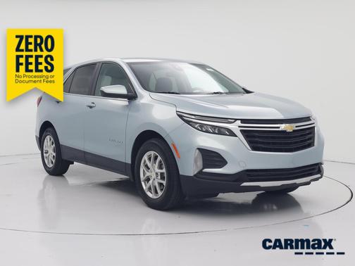 Blue 2022 Chevrolet Equinox LT