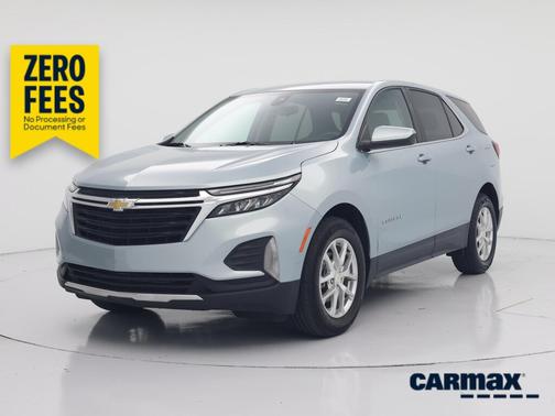 Blue 2022 Chevrolet Equinox LT