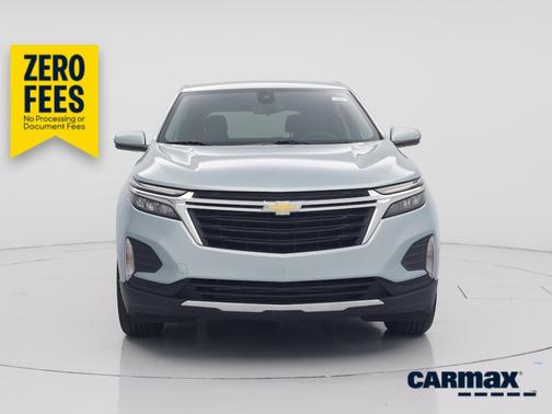Blue 2022 Chevrolet Equinox LT