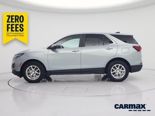 Blue 2022 Chevrolet Equinox LT