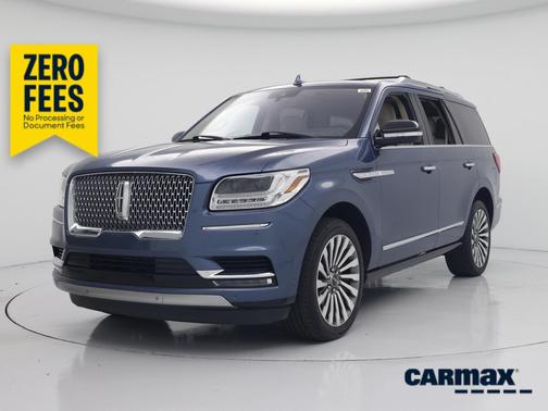 Blue 2018 Lincoln Navigator Reserve