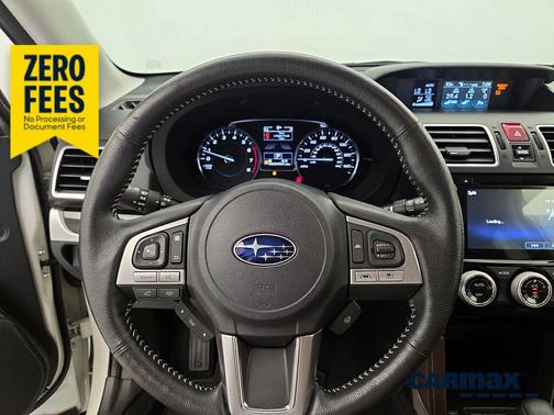 White 2017 Subaru Forester 2.5I Touring