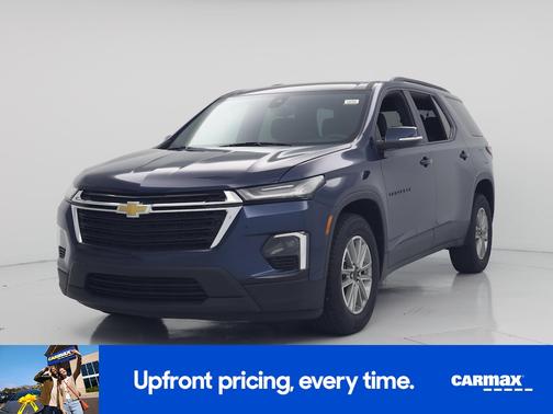 Blue 2023 Chevrolet Traverse LT Cloth