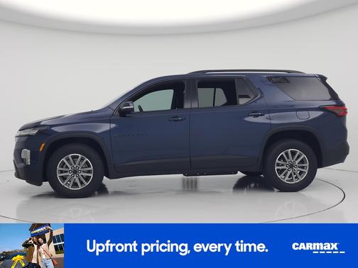 Blue 2023 Chevrolet Traverse LT Cloth