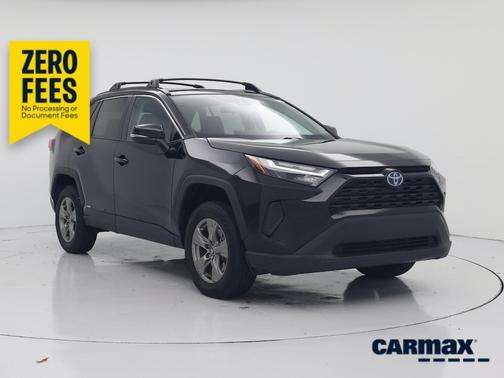 Black 2024 Toyota RAV4 Hybrid XLE