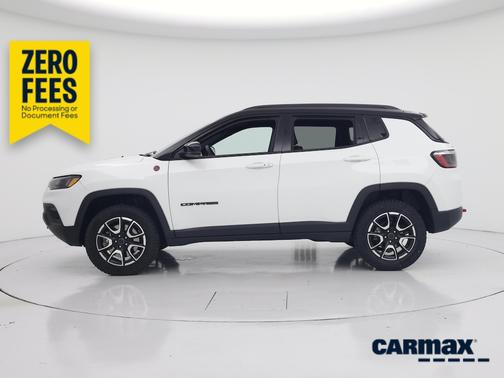 White 2025 Jeep Compass Trailhawk