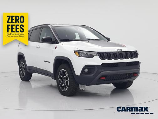 White 2025 Jeep Compass Trailhawk
