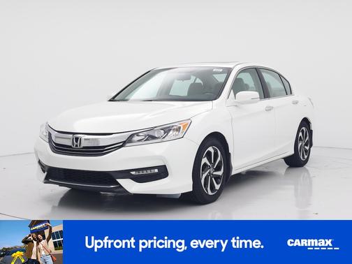 White 2016 Honda Accord EX