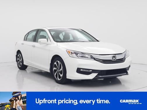 White 2016 Honda Accord EX