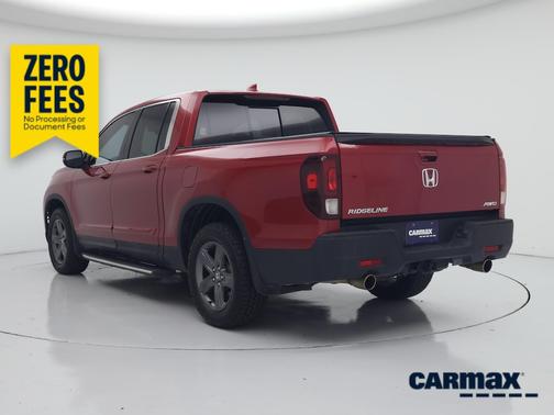 Red 2022 Honda Ridgeline RTL