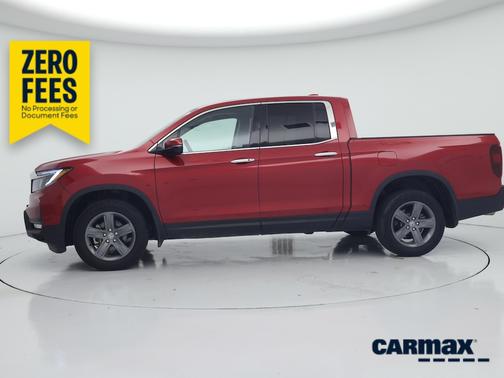 Red 2023 Honda Ridgeline RTL-E