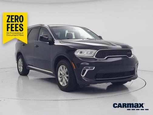 Black 2021 Dodge Durango SXT Plus