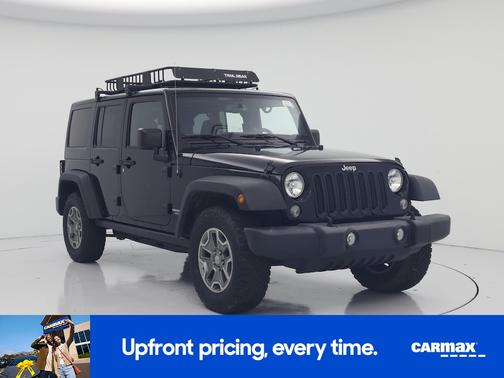 Black 2015 Jeep Wrangler Unlimited Rubicon