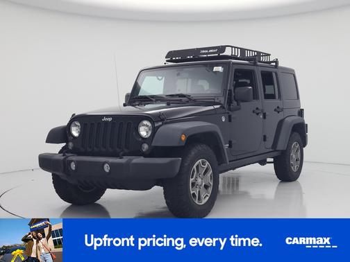 Black 2015 Jeep Wrangler Unlimited Rubicon