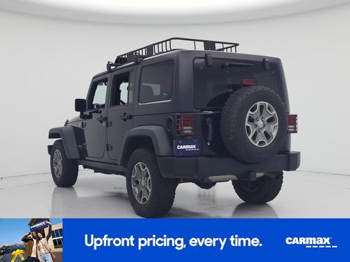 Black 2015 Jeep Wrangler Unlimited Rubicon
