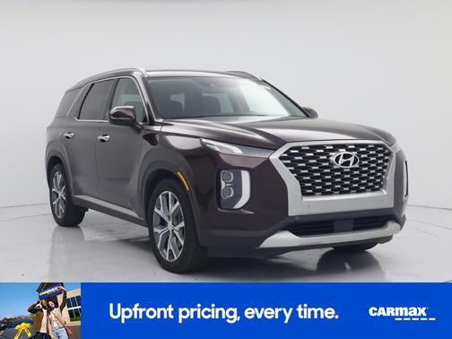 Burgundy 2021 Hyundai PALISADE SEL