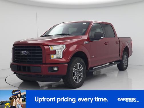 Burgundy 2016 Ford F-150 XLT