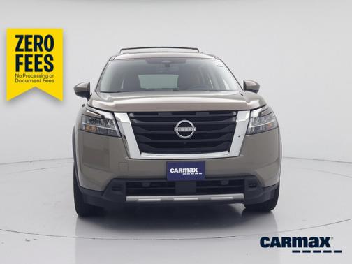 Tan 2023 Nissan Pathfinder Platinum