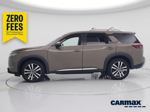 Tan 2023 Nissan Pathfinder Platinum