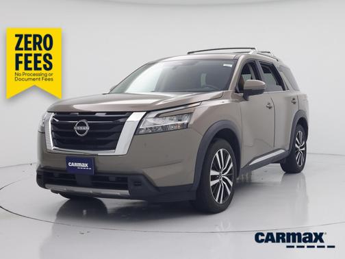 Tan 2023 Nissan Pathfinder Platinum