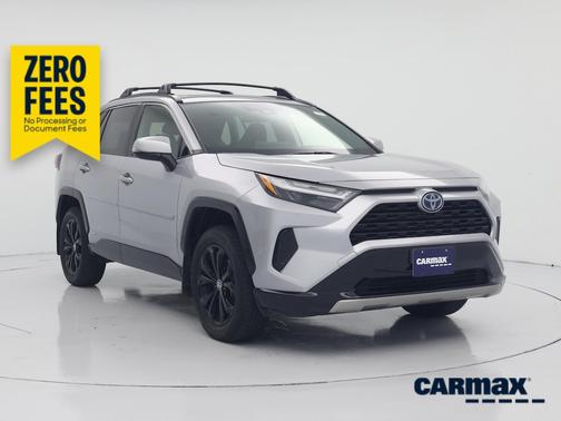 Silver 2022 Toyota RAV4 Hybrid SE