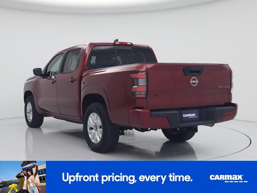 Red 2022 Nissan Frontier SV