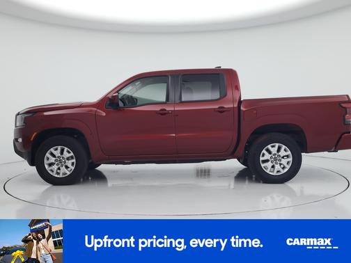 Red 2022 Nissan Frontier SV